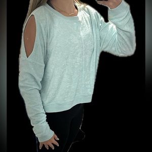Aeropostale sleeve cutout long sleeve
